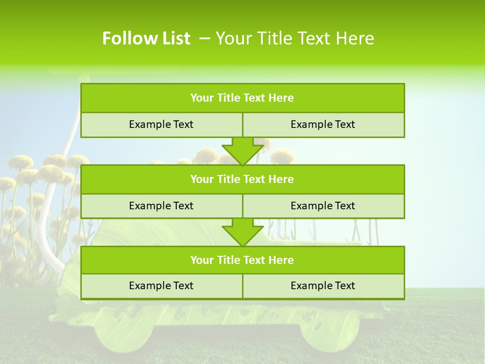 Transportation Generated Air PowerPoint Template
