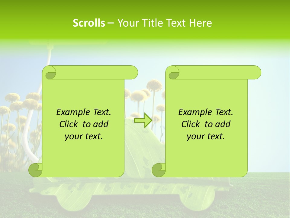Transportation Generated Air PowerPoint Template