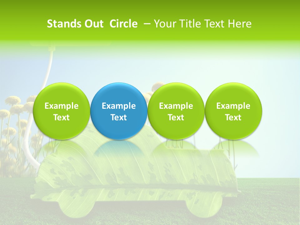 Transportation Generated Air PowerPoint Template