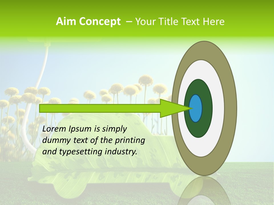 Transportation Generated Air PowerPoint Template