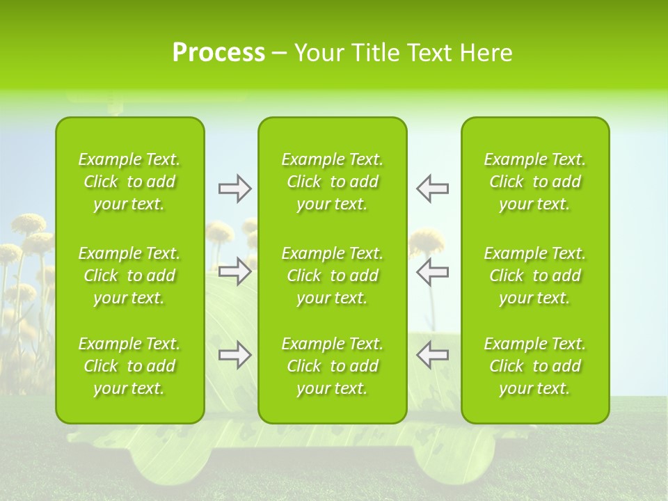 Transportation Generated Air PowerPoint Template
