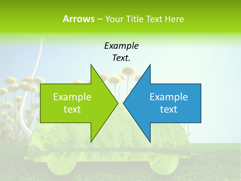Transportation Generated Air PowerPoint Template