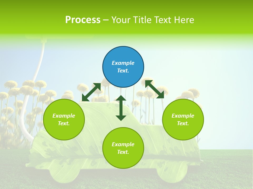 Transportation Generated Air PowerPoint Template