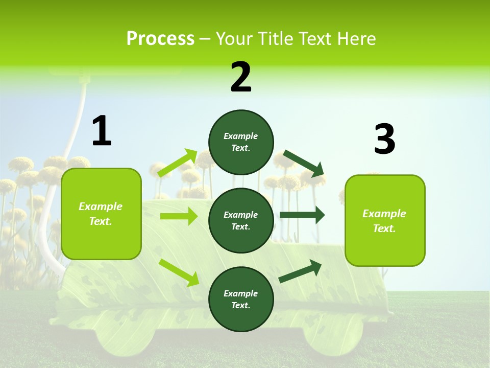 Transportation Generated Air PowerPoint Template