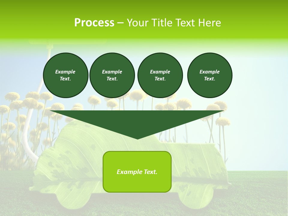 Transportation Generated Air PowerPoint Template