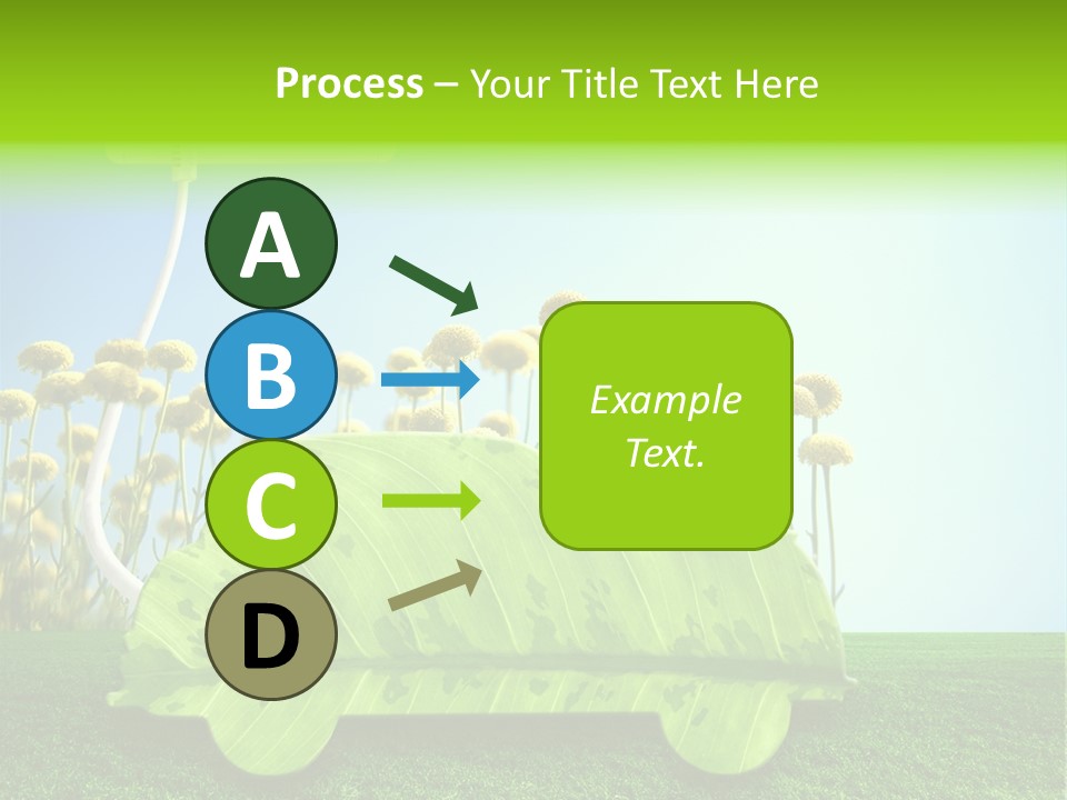 Transportation Generated Air PowerPoint Template
