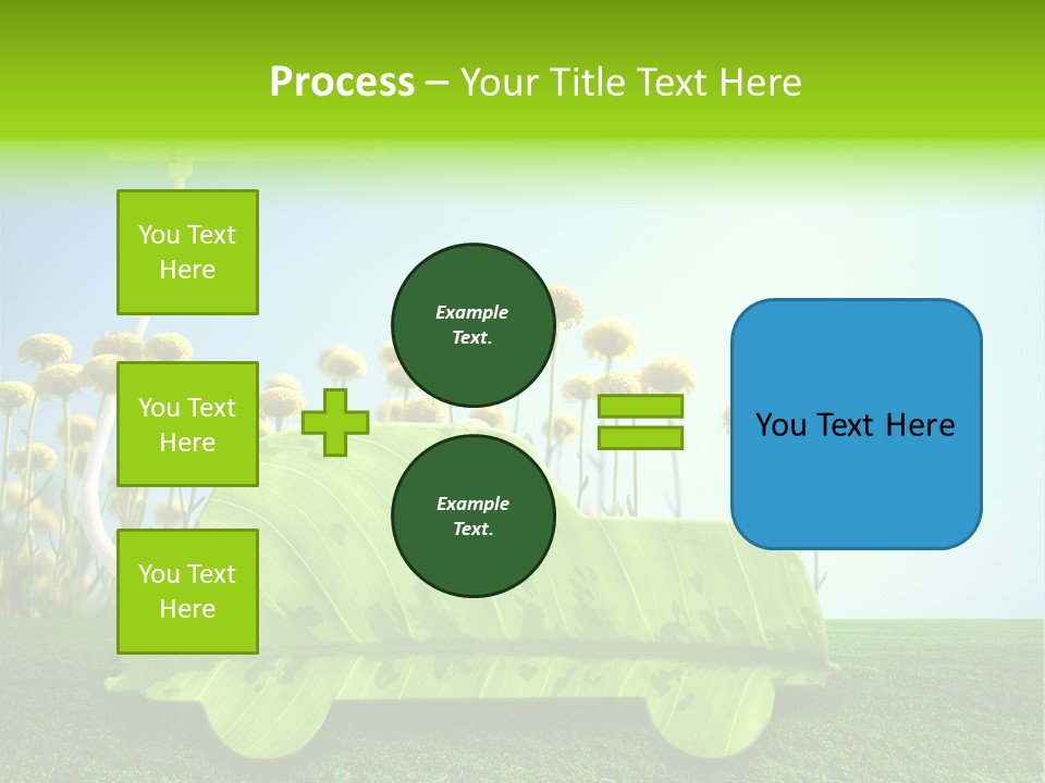 Transportation Generated Air PowerPoint Template
