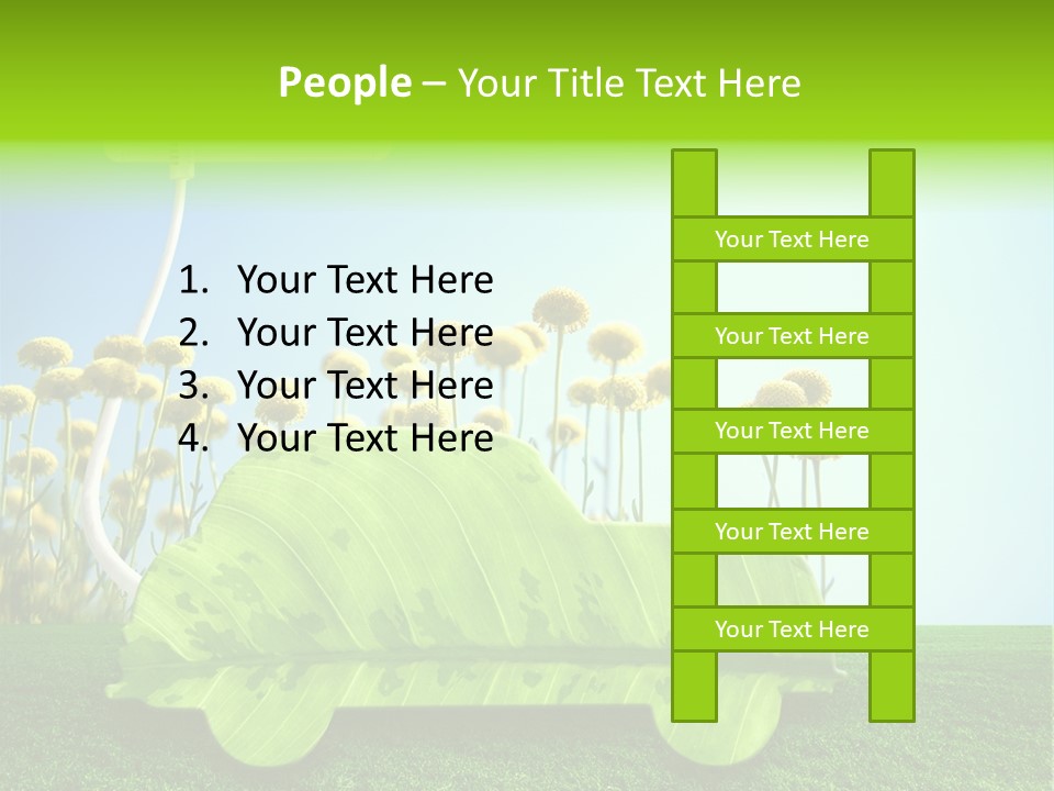 Transportation Generated Air PowerPoint Template