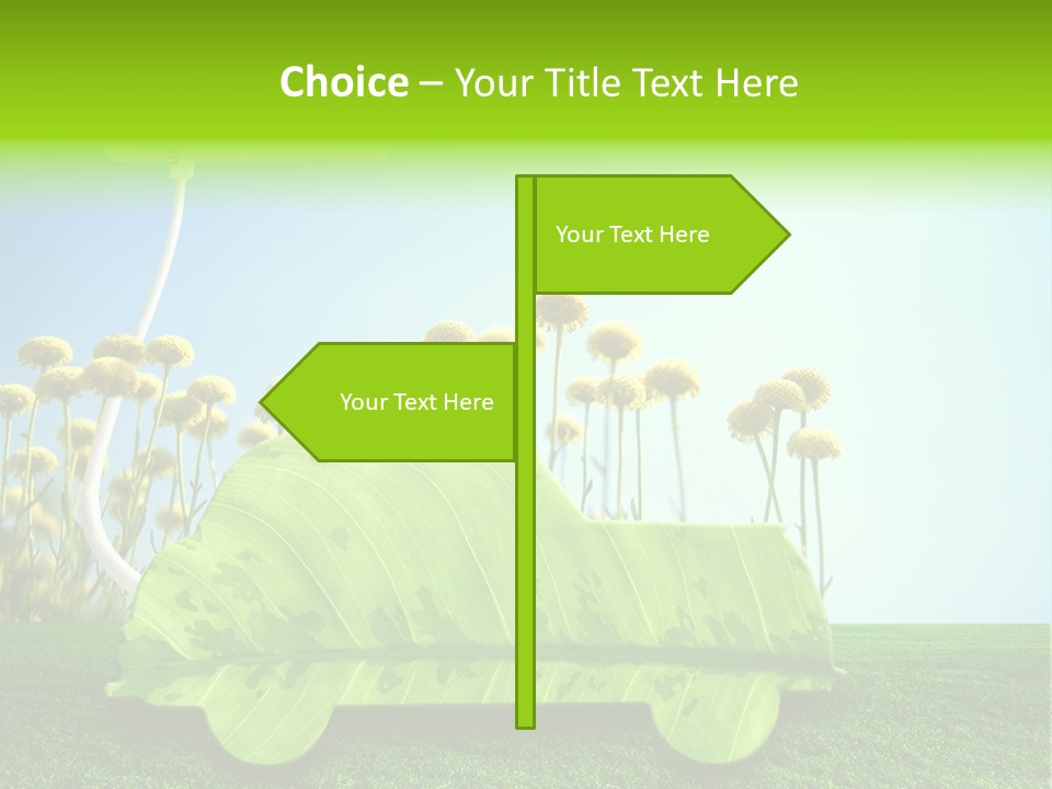 Transportation Generated Air PowerPoint Template