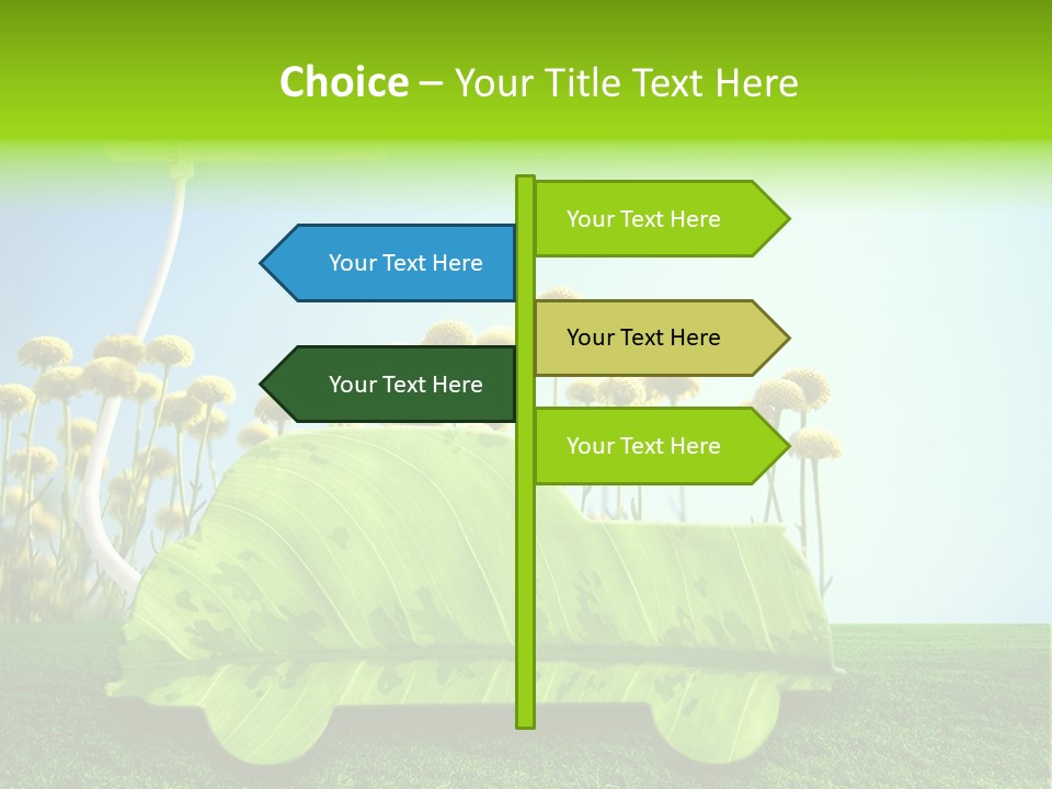 Transportation Generated Air PowerPoint Template