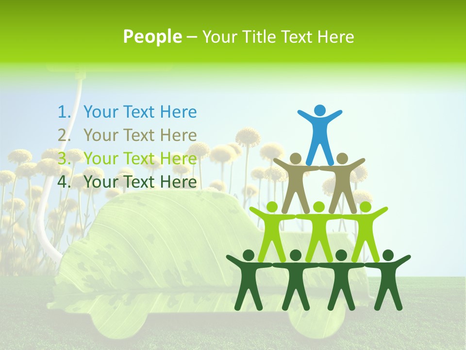 Transportation Generated Air PowerPoint Template