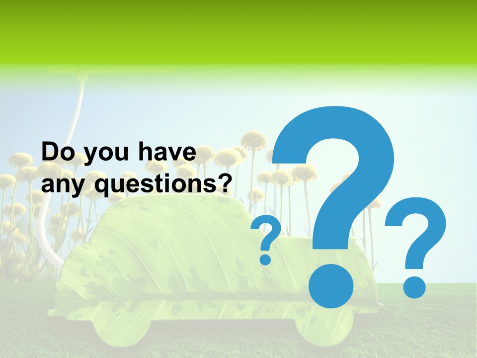 Transportation Generated Air PowerPoint Template