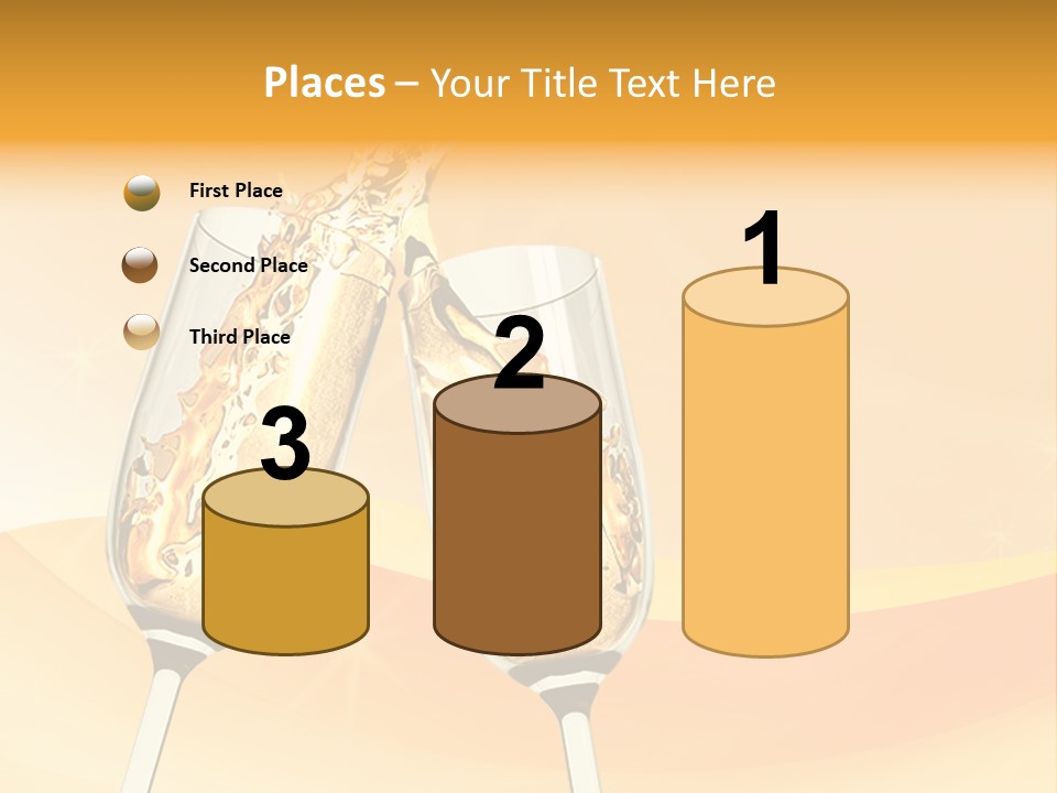 Celebration Banquet Splashing PowerPoint Template