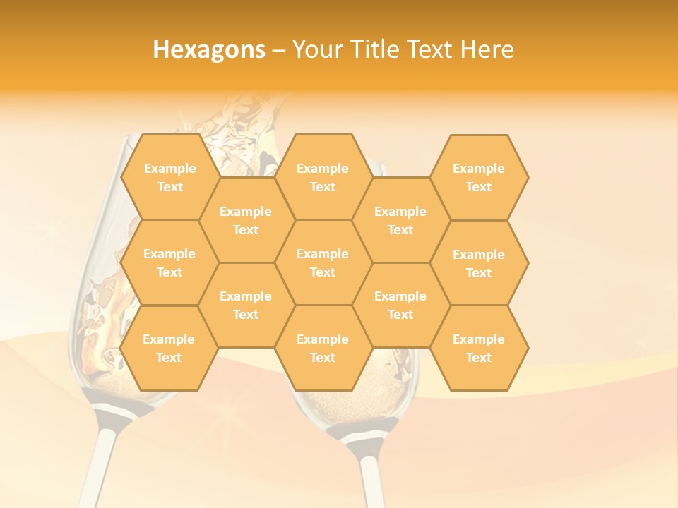 Celebration Banquet Splashing PowerPoint Template