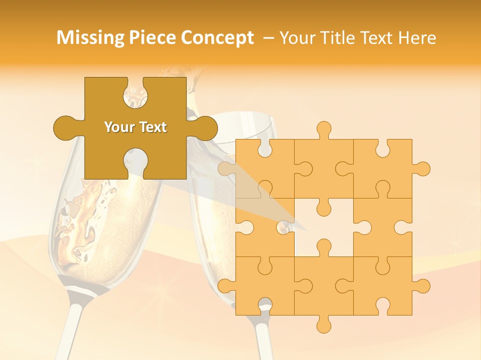 Celebration Banquet Splashing PowerPoint Template