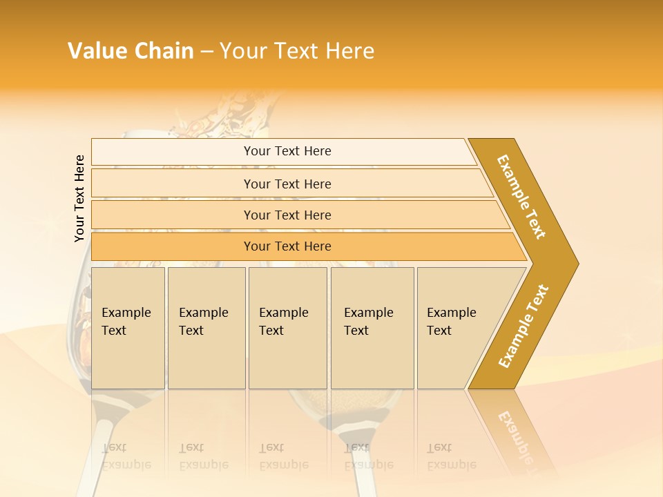 Celebration Banquet Splashing PowerPoint Template