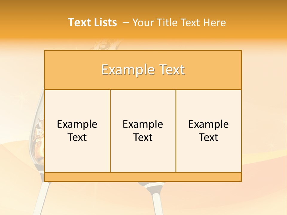 Celebration Banquet Splashing PowerPoint Template