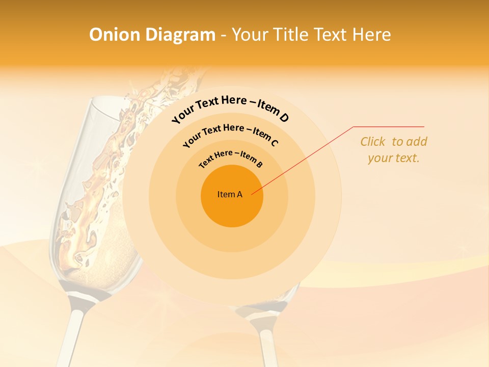 Celebration Banquet Splashing PowerPoint Template