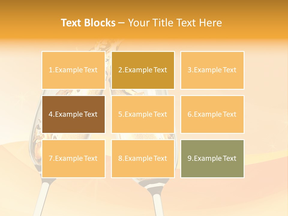 Celebration Banquet Splashing PowerPoint Template