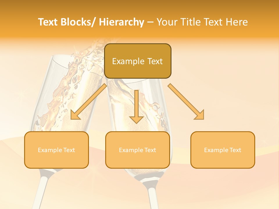 Celebration Banquet Splashing PowerPoint Template