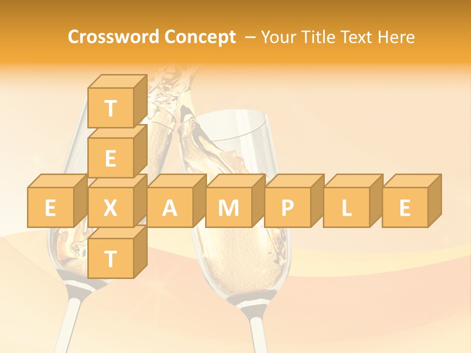 Celebration Banquet Splashing PowerPoint Template