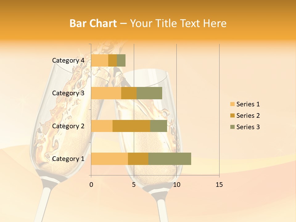 Celebration Banquet Splashing PowerPoint Template