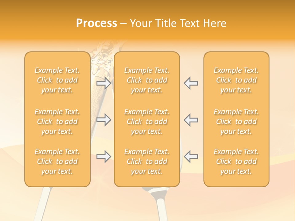 Celebration Banquet Splashing PowerPoint Template