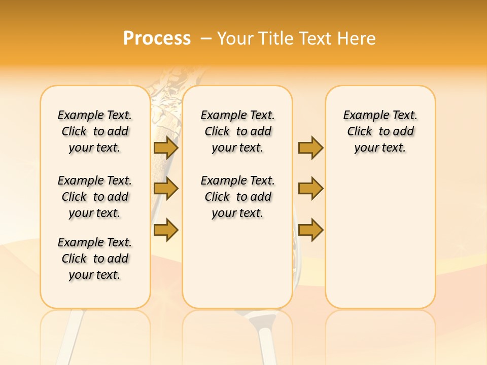 Celebration Banquet Splashing PowerPoint Template
