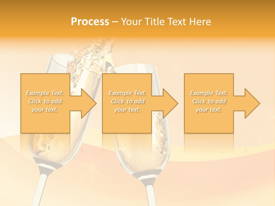 Celebration Banquet Splashing PowerPoint Template