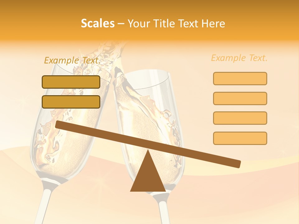 Celebration Banquet Splashing PowerPoint Template