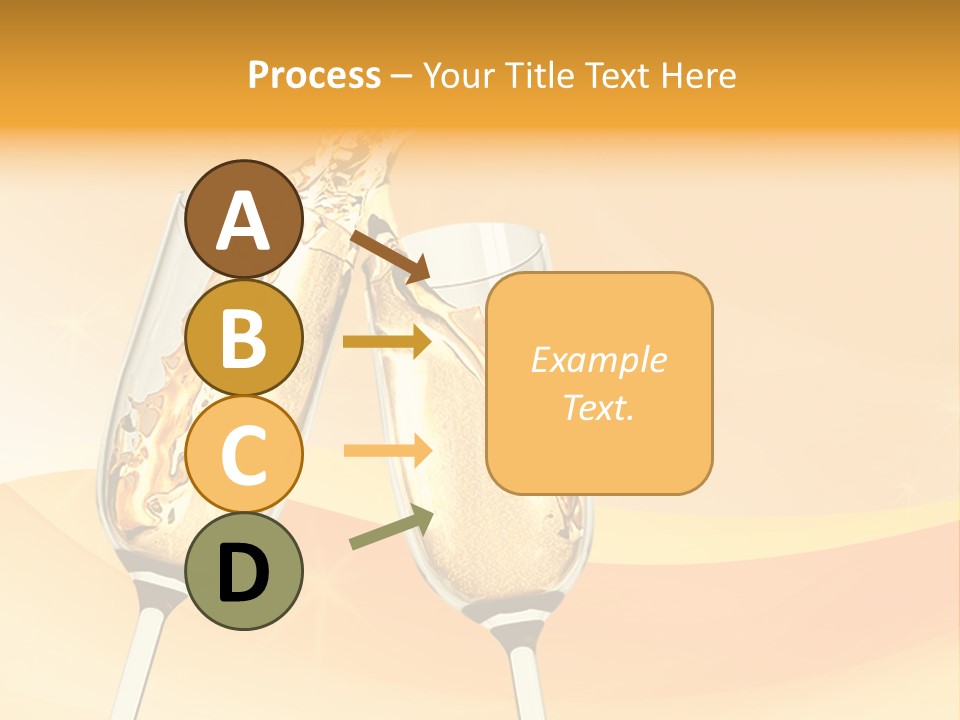 Celebration Banquet Splashing PowerPoint Template
