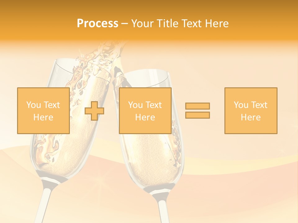 Celebration Banquet Splashing PowerPoint Template