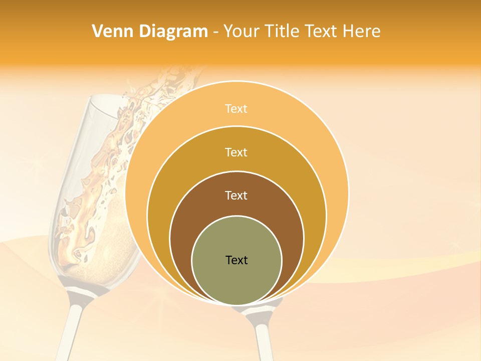 Celebration Banquet Splashing PowerPoint Template