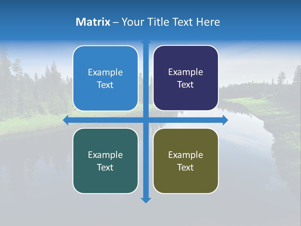 Silence Water Quiet PowerPoint Template