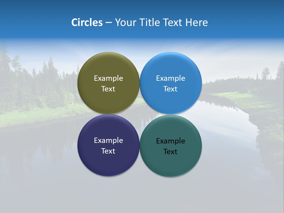 Silence Water Quiet PowerPoint Template