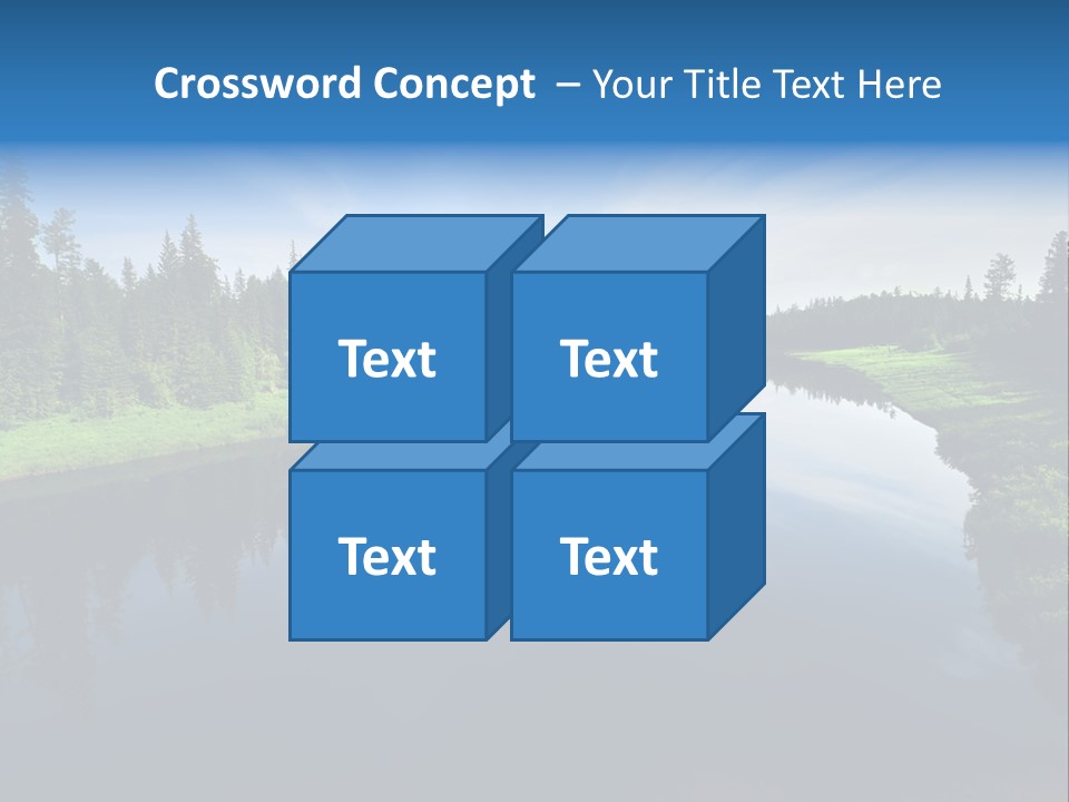 Silence Water Quiet PowerPoint Template