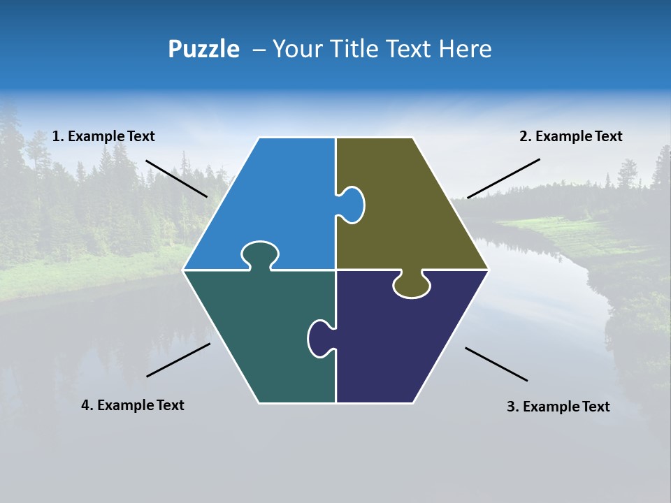 Silence Water Quiet PowerPoint Template