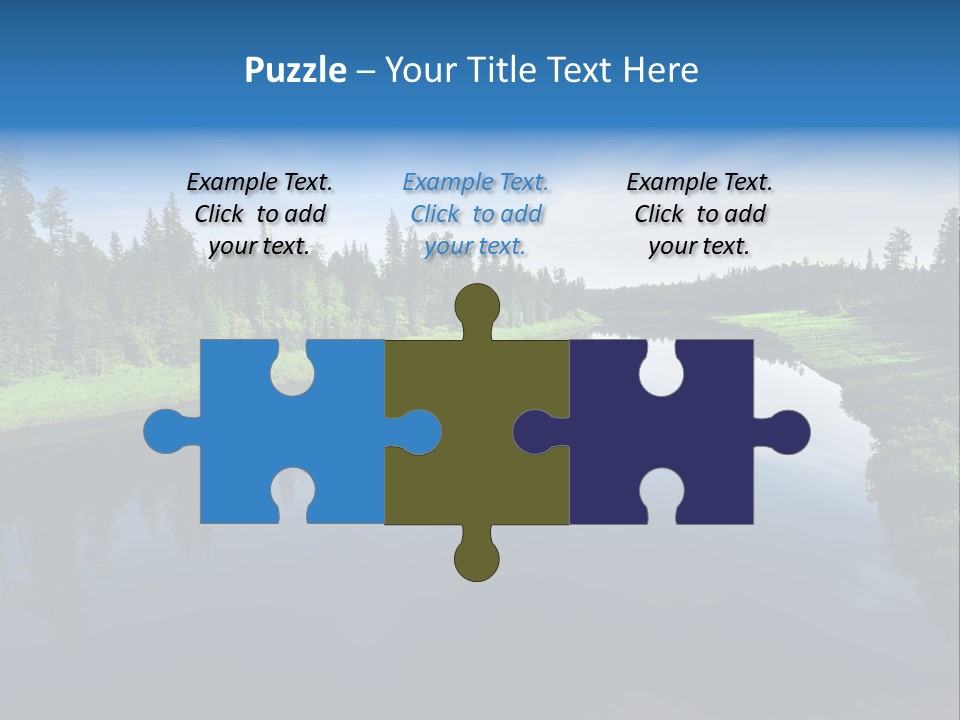 Silence Water Quiet PowerPoint Template