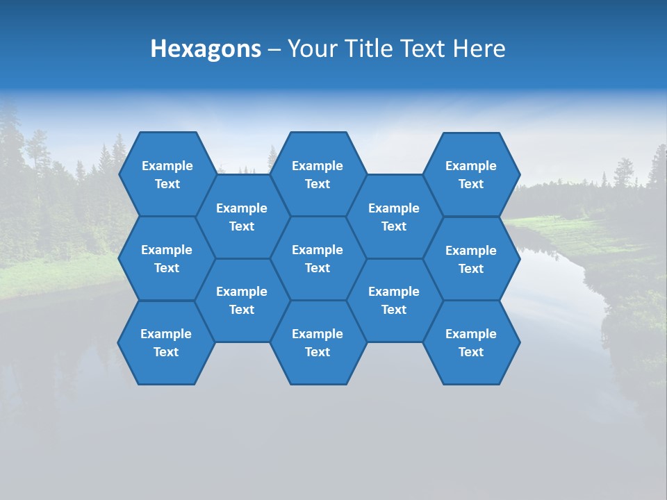 Silence Water Quiet PowerPoint Template