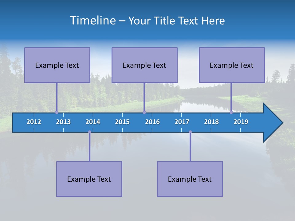 Silence Water Quiet PowerPoint Template