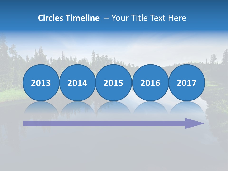 Silence Water Quiet PowerPoint Template