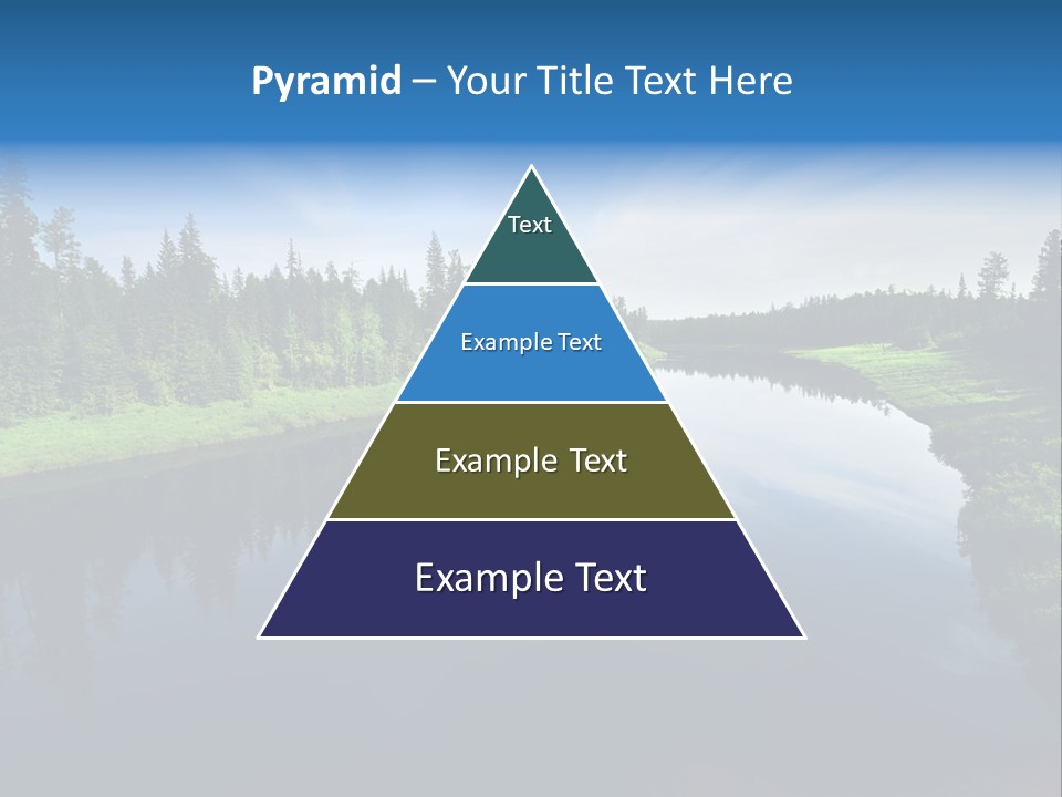 Silence Water Quiet PowerPoint Template