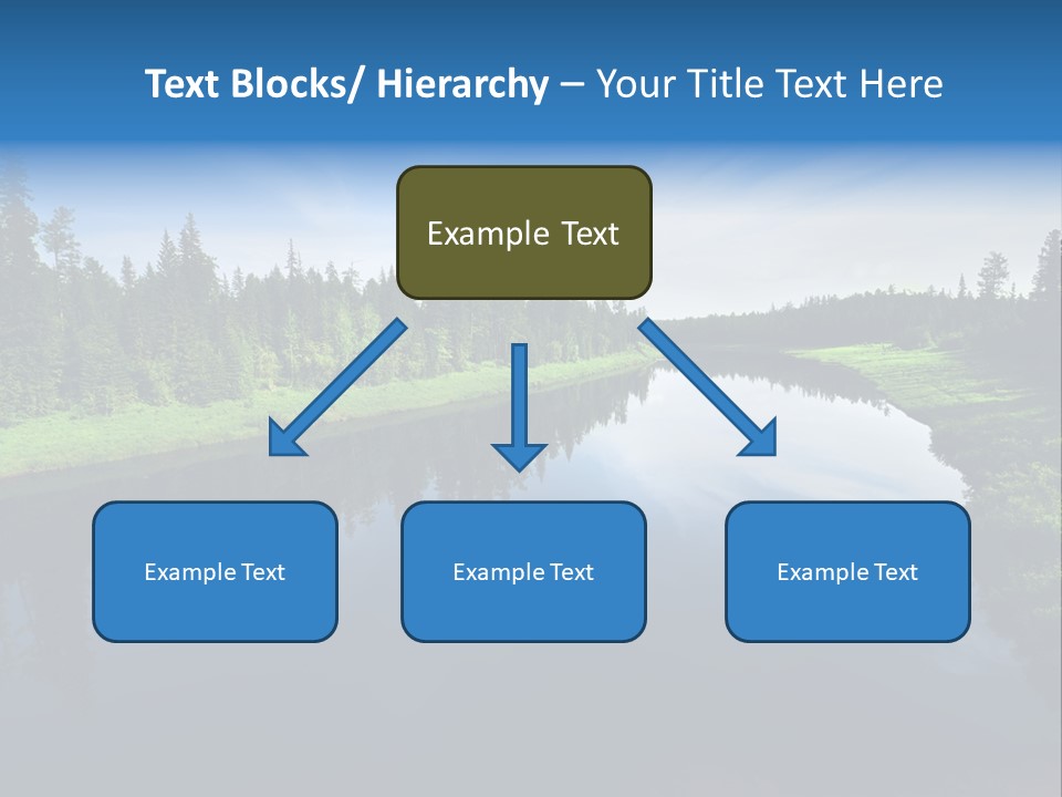 Silence Water Quiet PowerPoint Template