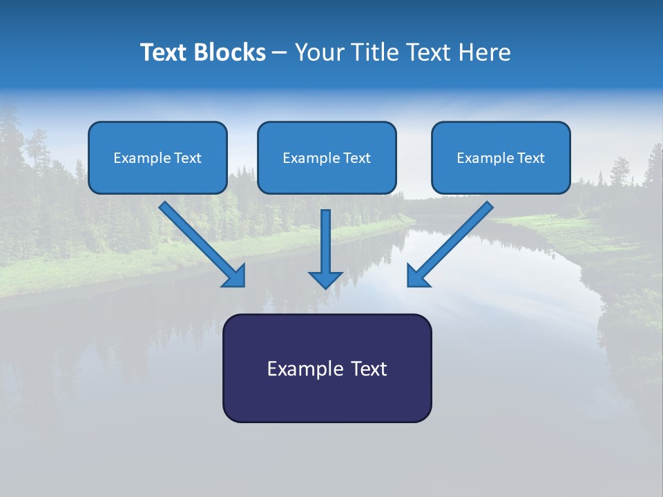 Silence Water Quiet PowerPoint Template