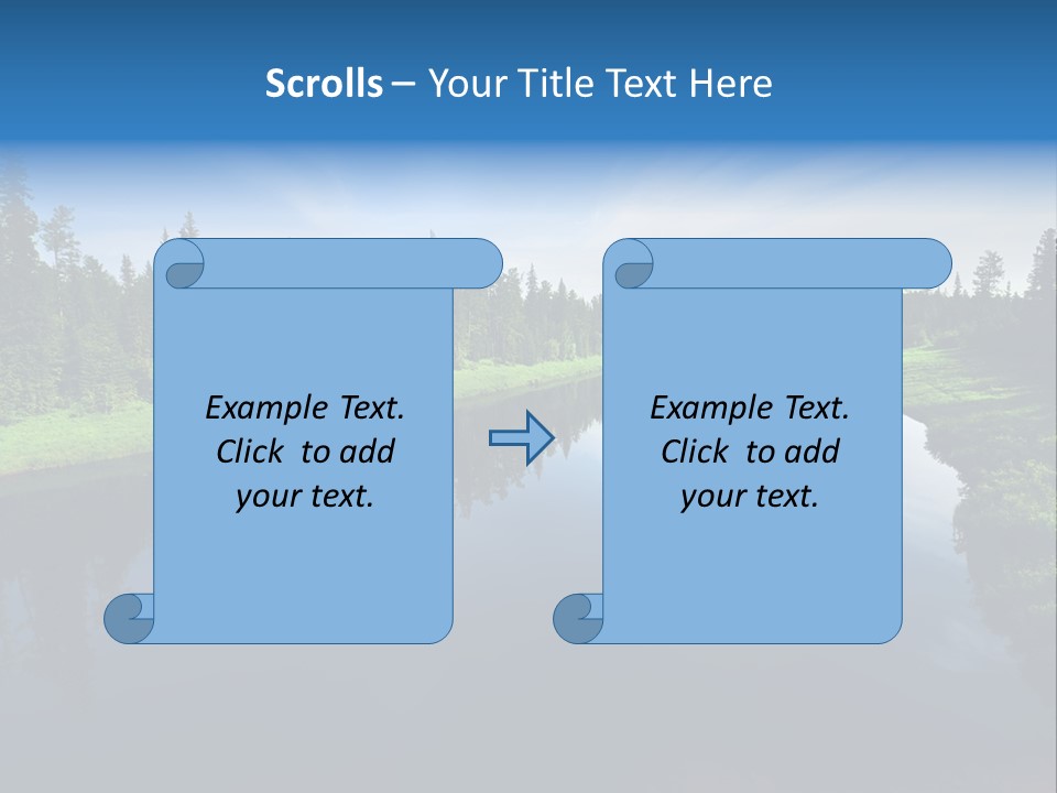 Silence Water Quiet PowerPoint Template
