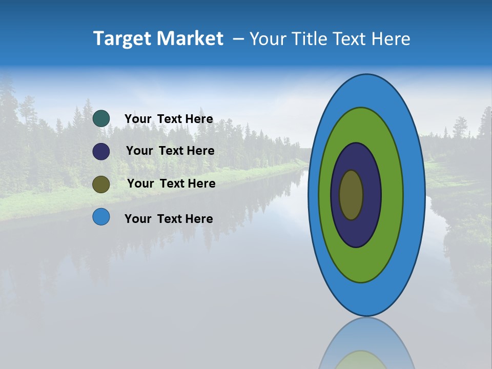 Silence Water Quiet PowerPoint Template