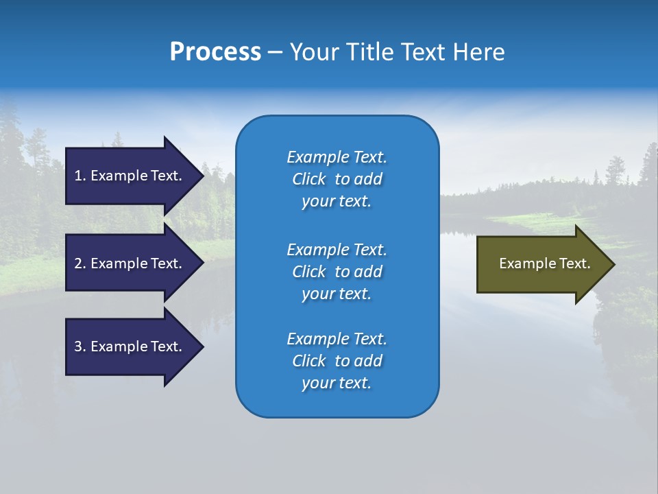 Silence Water Quiet PowerPoint Template