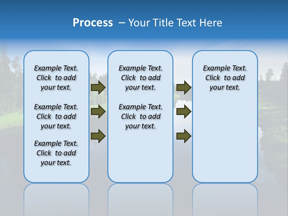 Silence Water Quiet PowerPoint Template