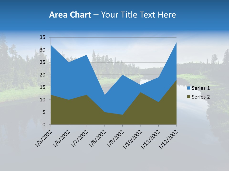 Silence Water Quiet PowerPoint Template