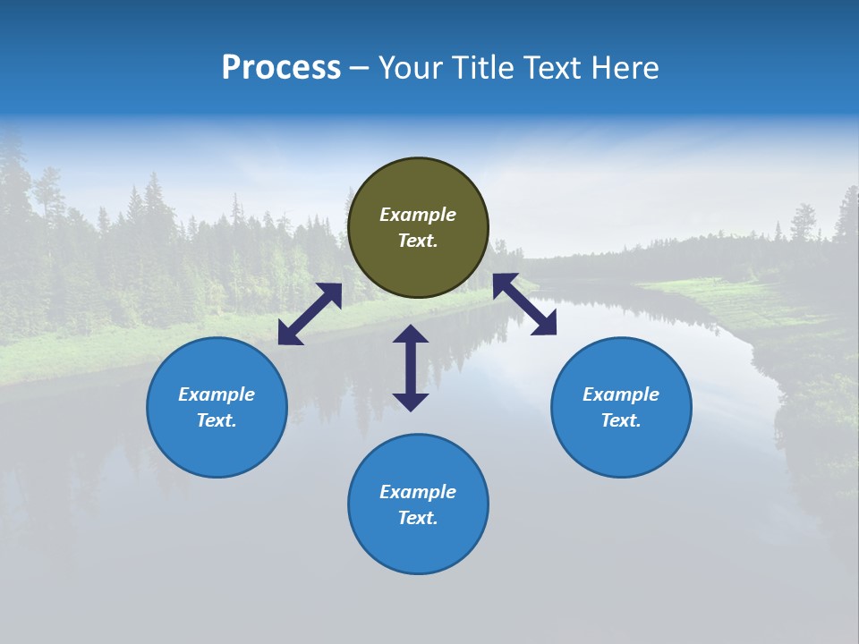 Silence Water Quiet PowerPoint Template